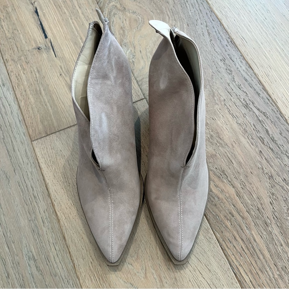 Vince Camuto Women's Beige Ankle Booties
